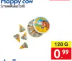 Tanger Markt Happy cow smeerkaas aanbieding