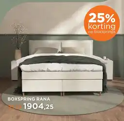 TotaalBED boxspring rana aanbieding