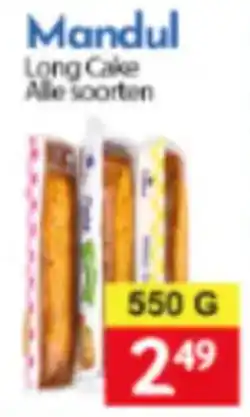 Tanger Markt Mandul Long Cake aanbieding