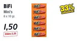 Budget Food Bifi Mini's aanbieding