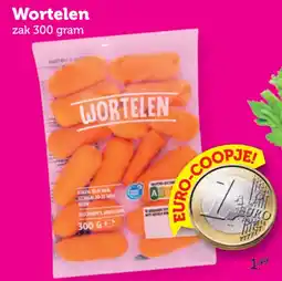 Coop wortelen aanbieding