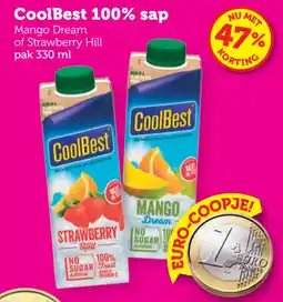 Coop CoolBest 100% sap aanbieding