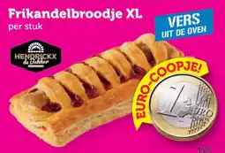 Coop Hendrickx de Bakker Frikandelbroodje XL aanbieding