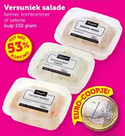 Coop Versuniek salade aanbieding