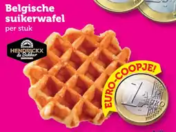 Coop Hendrickx de Bakker Belgische suikerwafel aanbieding