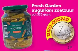 Coop Fresh Garden augurken zoetzuur aanbieding