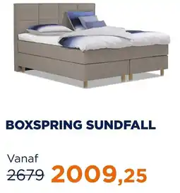 TotaalBED BOXSPRING SUNDFALL aanbieding