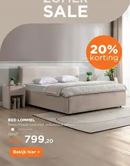 TotaalBED Bed lommel aanbieding