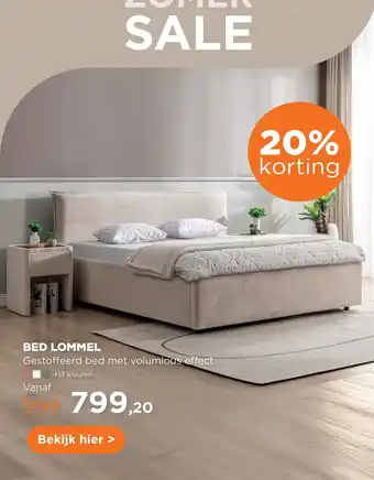 Bed lommel
