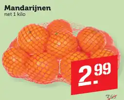 Coop Mandarijnen aanbieding