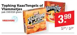 Coop Topking KaasTengels of Vlammetjes aanbieding