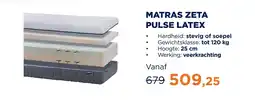 TotaalBED Matras zeta pulse latex aanbieding