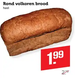 Coop Rond volkoren brood aanbieding
