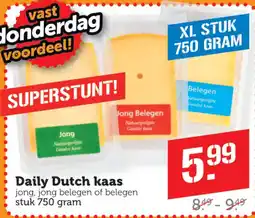 Coop Daily Dutch kaas aanbieding