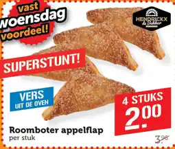 Coop Hendrickx de Bakker roomboter appelflap aanbieding