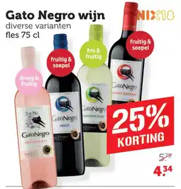 Coop Gato Negro wijn aanbieding