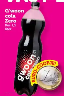 Coop g'woon cola zero aanbieding