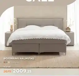 TotaalBED Boxspring halmstad aanbieding