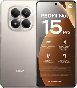 Coolblue Redmi Note 15 Pro 256GB Goud 4G aanbieding