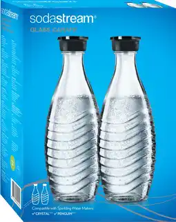 Coolblue SodaStream Glazen Karaffen 2-pack aanbieding