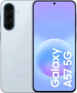 Coolblue Samsung Galaxy A57 256GB Lichtblauw 5G aanbieding