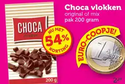Coop Choca vlokken aanbieding