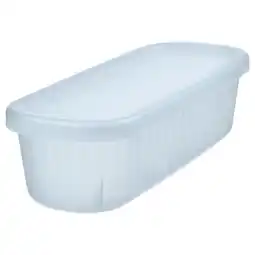 IKEA Doorzichtige plastic opbergdoos met deksel voor het organiseren van kleine spullen aanbieding
