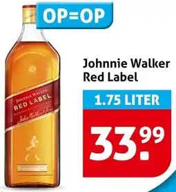 Hoogvliet Johnnie Walker Red Label aanbieding