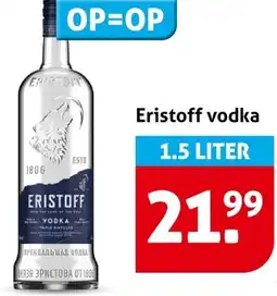 Hoogvliet Eristoff vodka aanbieding