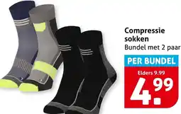 Hoogvliet Compressie sokken aanbieding
