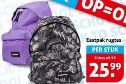 Hoogvliet Eastpak rugtas aanbieding