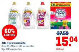 Makro Reus wasmiddel aanbieding
