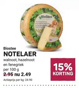Ekoplaza Biostee NOTELAER aanbieding