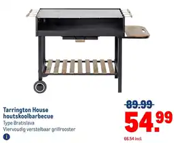 Makro Tarrington House houtskoolbarbecue aanbieding