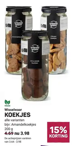 Ekoplaza Wisselwaar koekjes aanbieding