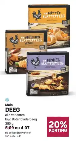 Ekoplaza Moin DEEG aanbieding