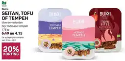 Ekoplaza Bumi SEITAN, TOFU OF TEMPEH aanbieding