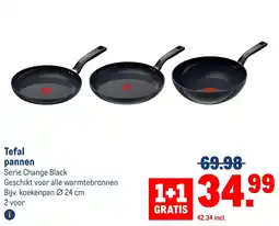 Makro Tefal pannen aanbieding