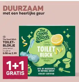Ekoplaza The Good Witch toilet-blokje aanbieding