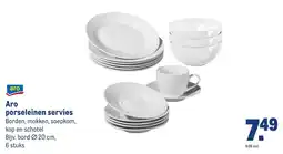 Makro Aro porseleinen servies aanbieding