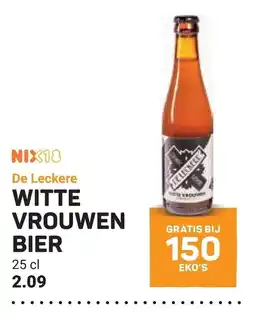Ekoplaza Nix18 witte vrouwen bier aanbieding