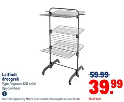 Makro Leifheit droogrek aanbieding