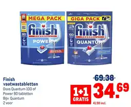 Makro Finish vaatwastabletten aanbieding