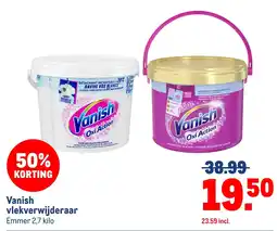Makro Vanish vlekverwijderaar aanbieding