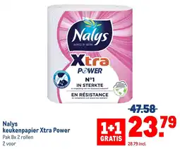 Makro Nalys keukenpapier Xtra Power aanbieding