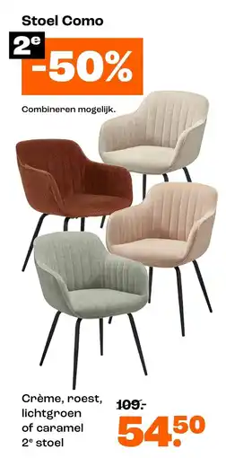 Kwantum Stoel Como aanbieding