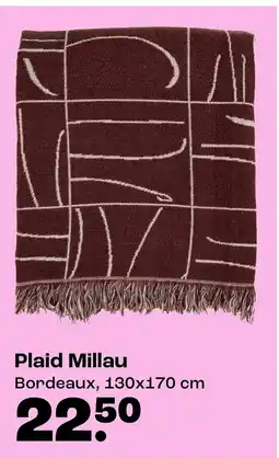 Kwantum Plaid Millau aanbieding