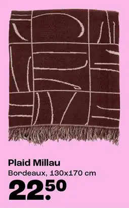Kwantum Plaid Millau aanbieding