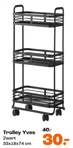 Kwantum Trolley Yves aanbieding
