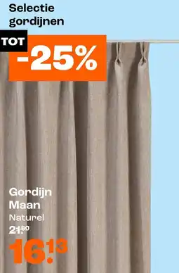 Kwantum Gordijn Maan aanbieding